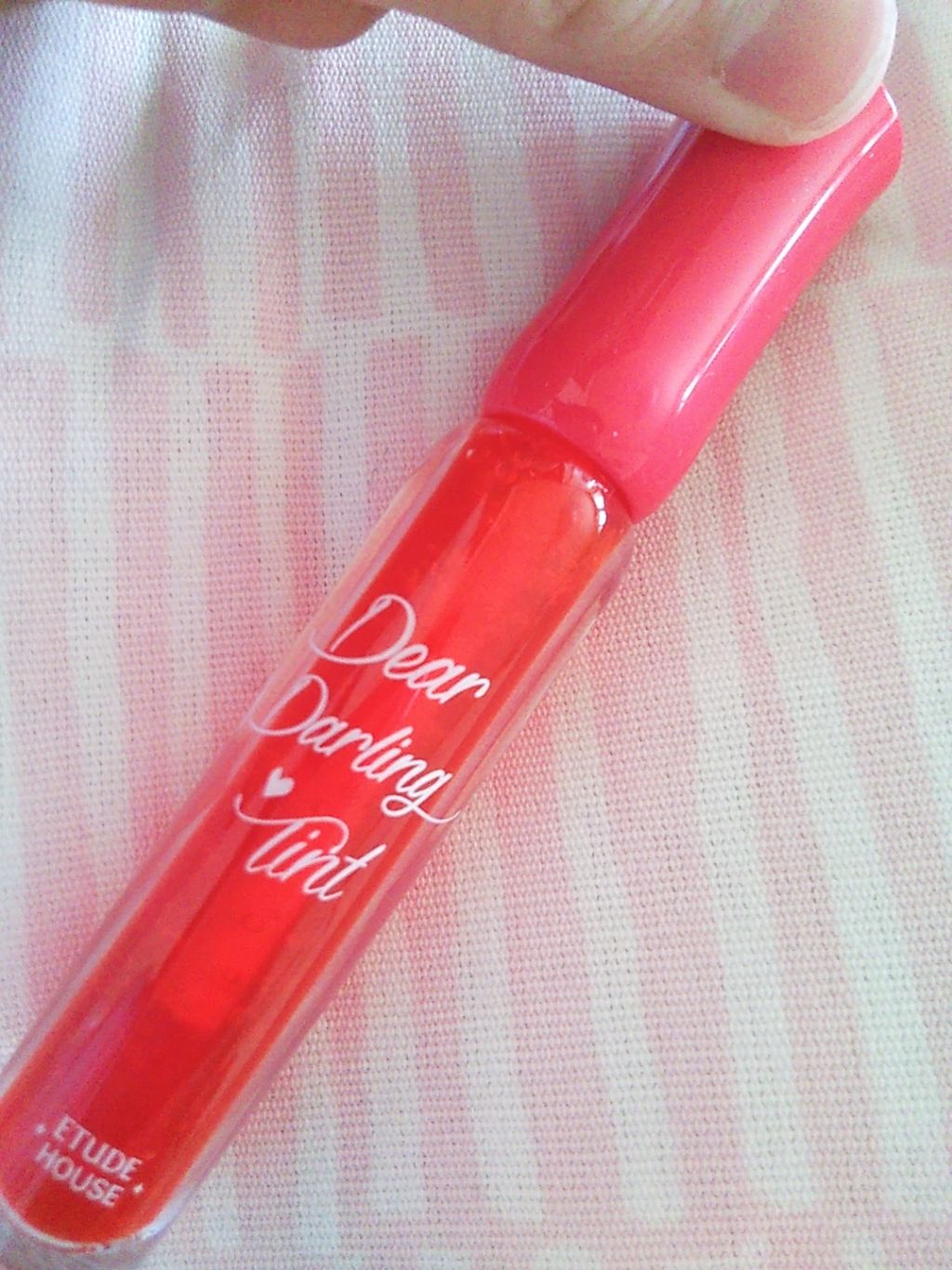 ディアダーリン ウォータージェルティント/ETUDE/リップティントを使ったクチコミ（1枚目）