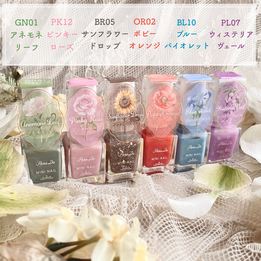 ミニネイル/パラドゥ/マニキュアを使ったクチコミ（3枚目）