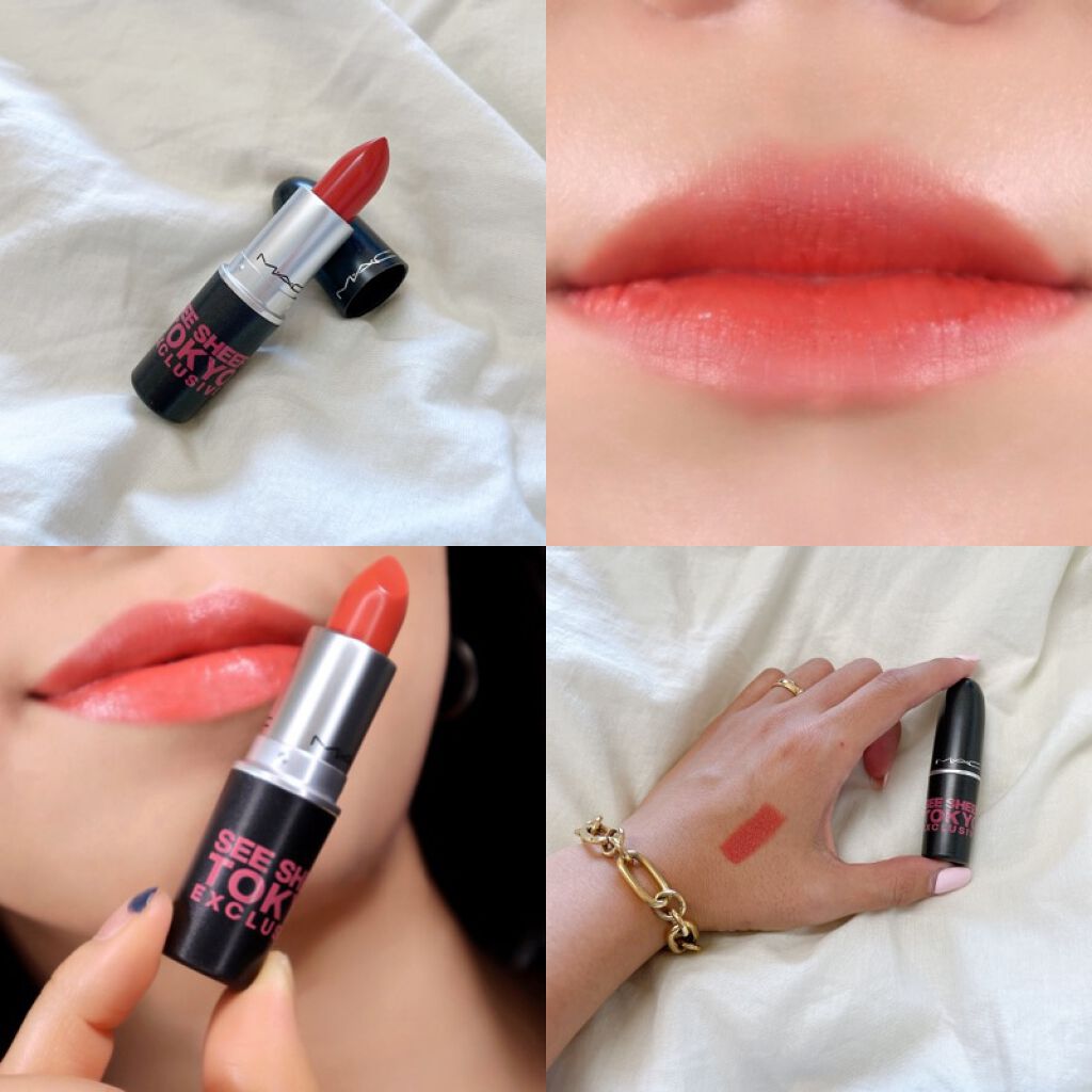 リップスティック/M・A・C/口紅を使ったクチコミ(5枚目)