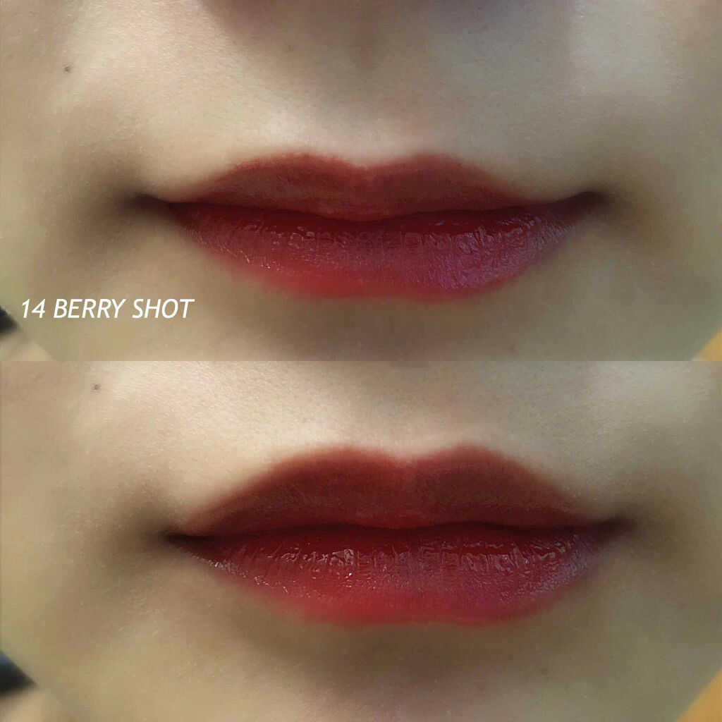 ジューシーラスティングティント/rom&nd/リップティントを使ったクチコミ（3枚目）