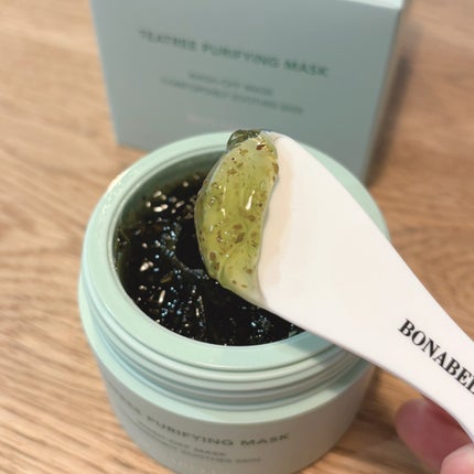 ティーツリーピュリファイングマスク/BONABELLA/洗い流すパック・マスクを使ったクチコミ(3枚目)