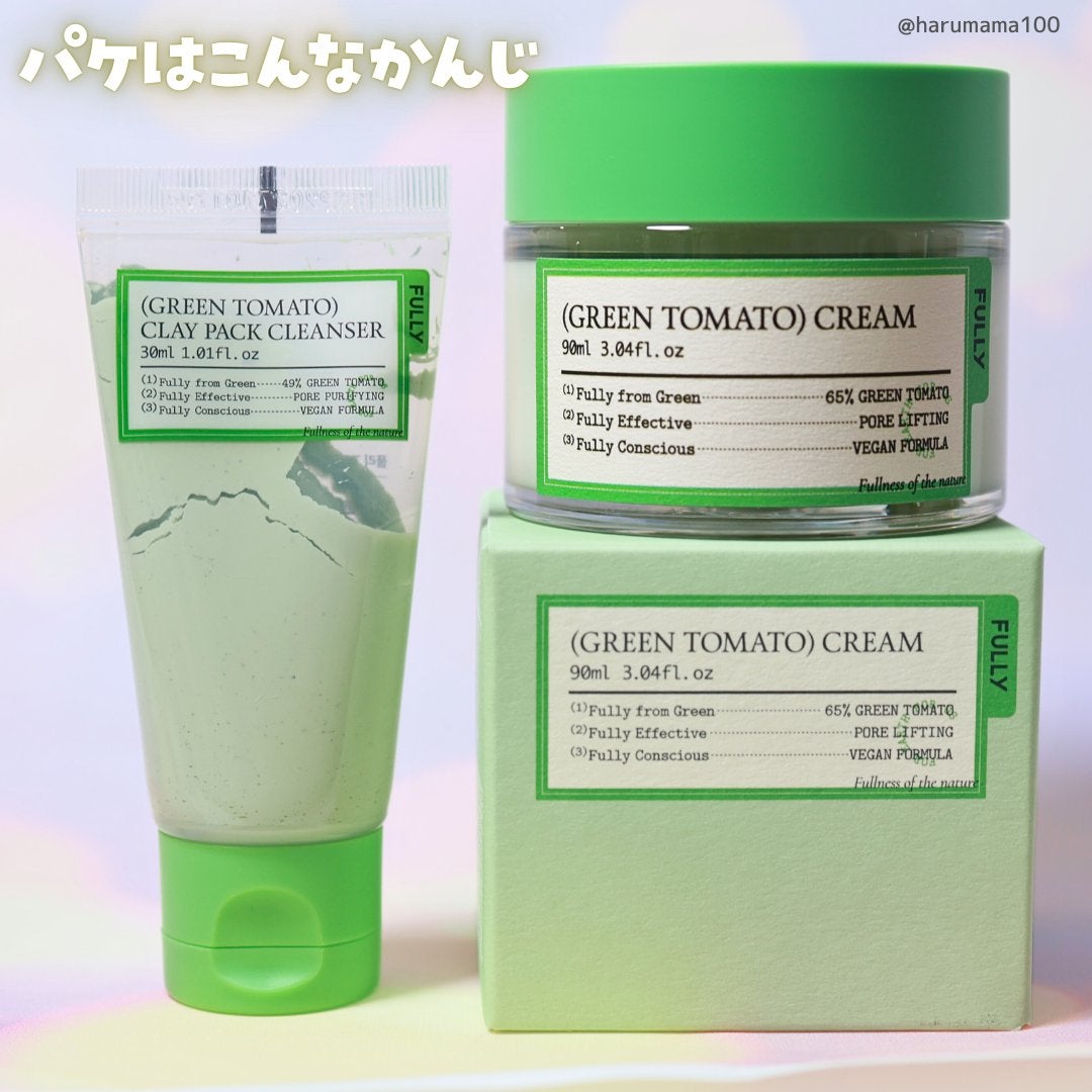 グリーントマトクレイマスククレンザー/FULLY/洗い流すパック・マスクを使ったクチコミ(6枚目)