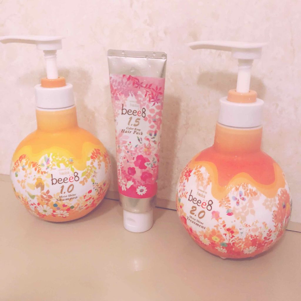 モイストシャイン シャンプー1.0／モイストシャイン トリートメント2.0/beee8/市販シャンプーを使ったクチコミ（1枚目）