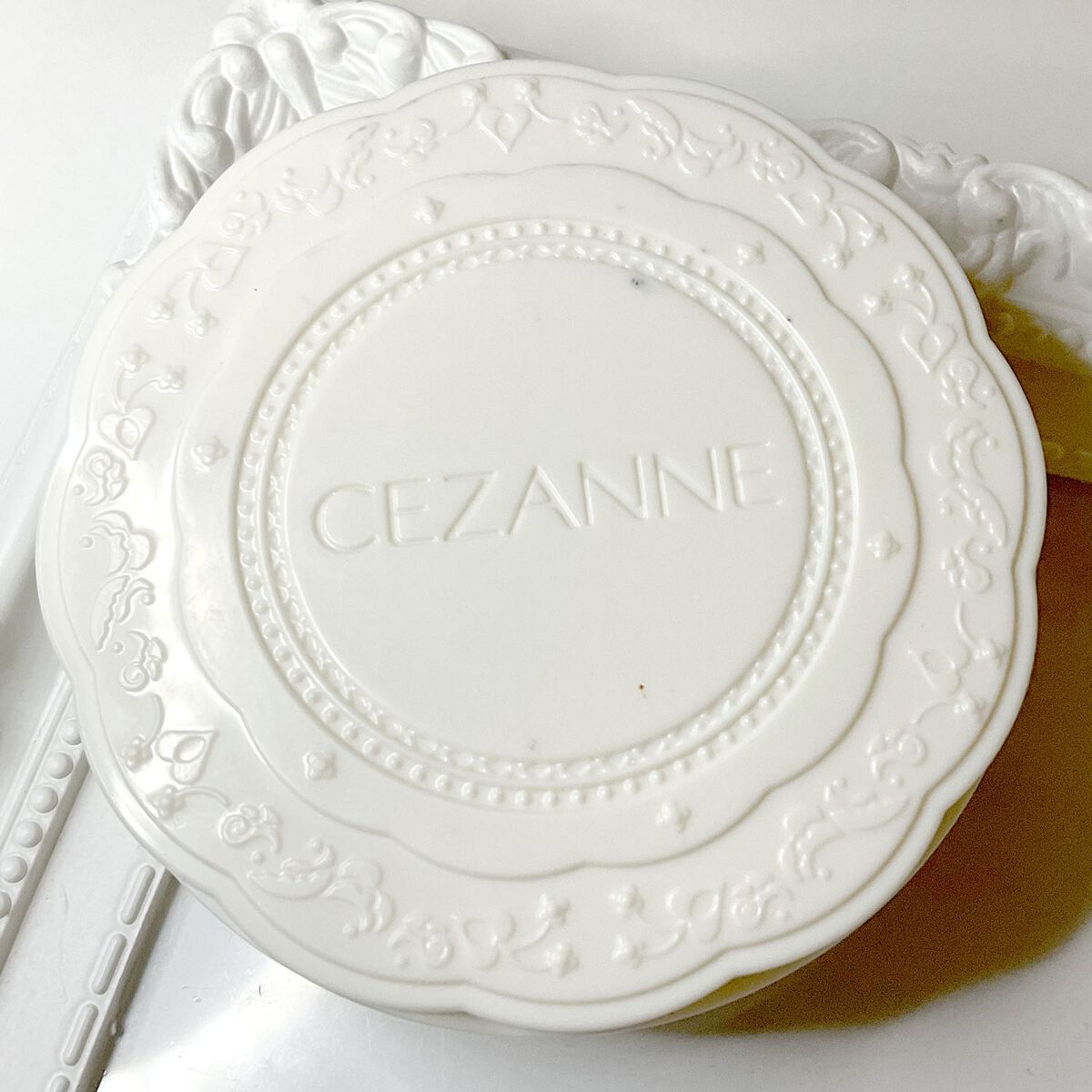 UVシルクカバーパウダー/CEZANNE/プレストパウダーを使ったクチコミ（1枚目）