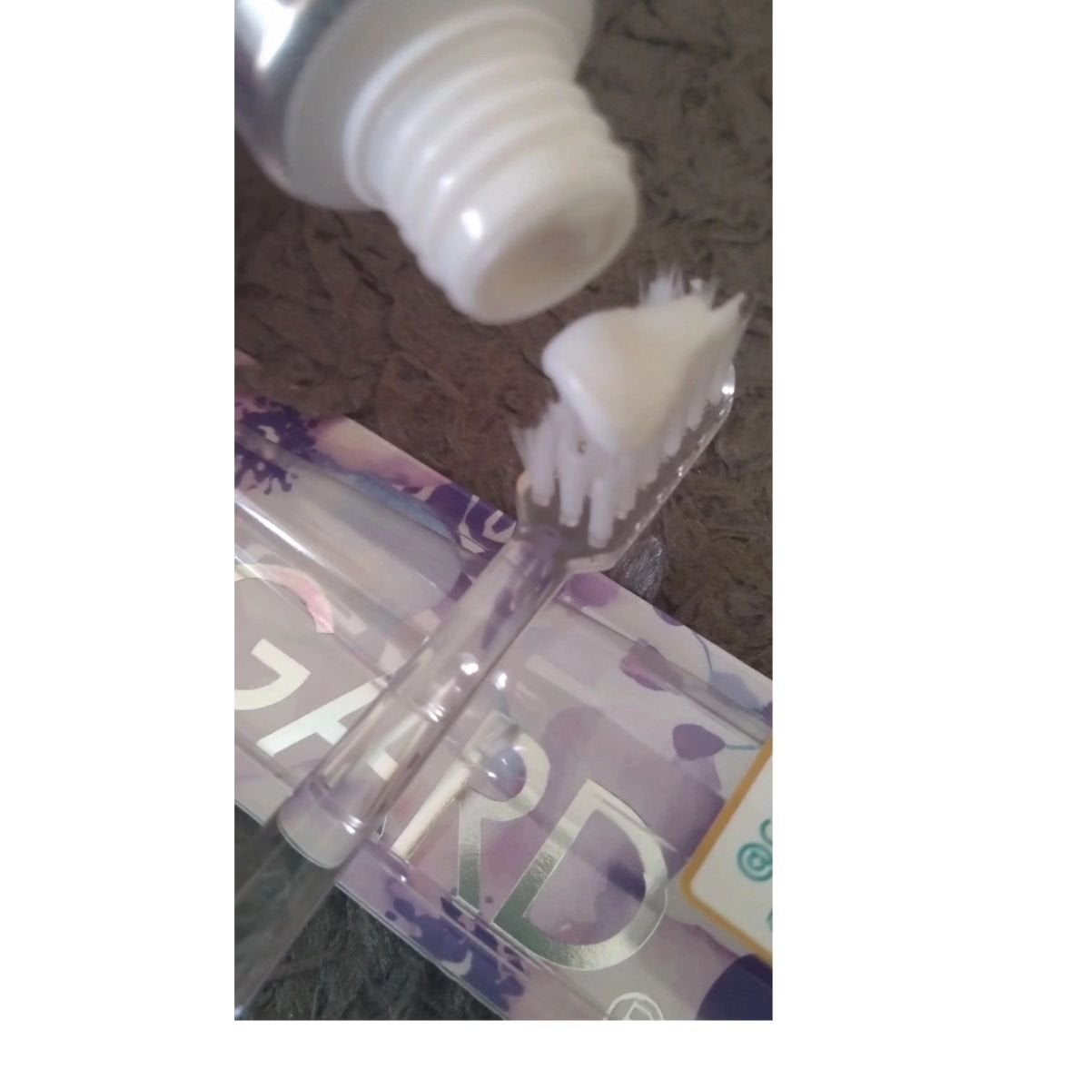 アパガードクリスタル歯ブラシ/アパガード/歯ブラシを使ったクチコミ(2枚目)