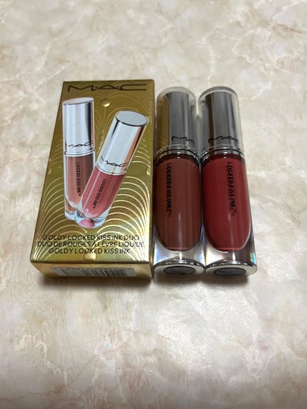 ゴールディ ロック ド キス インク デュオ/M・A・C/メイクアップキットを使ったクチコミ(1枚目)