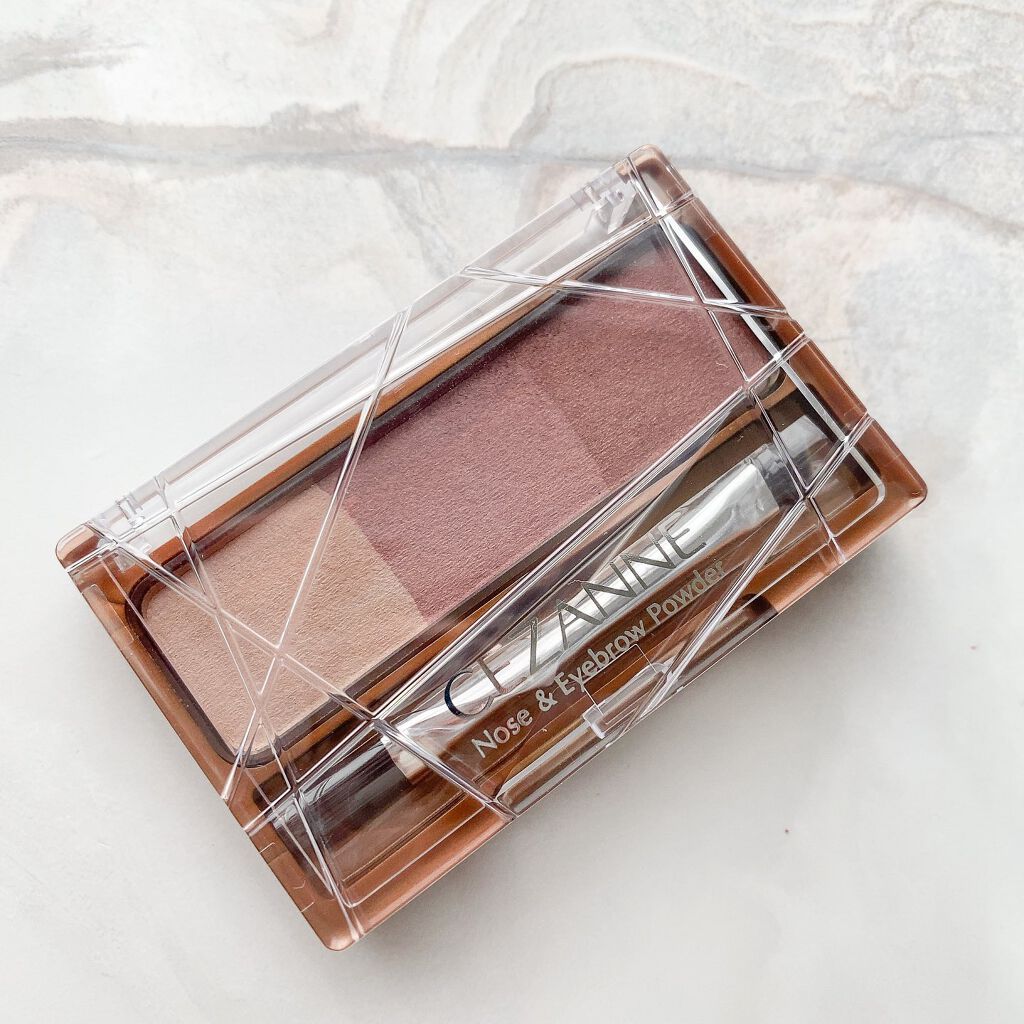 ノーズ&アイブロウパウダー/CEZANNE/パウダーアイブロウを使ったクチコミ(3枚目)