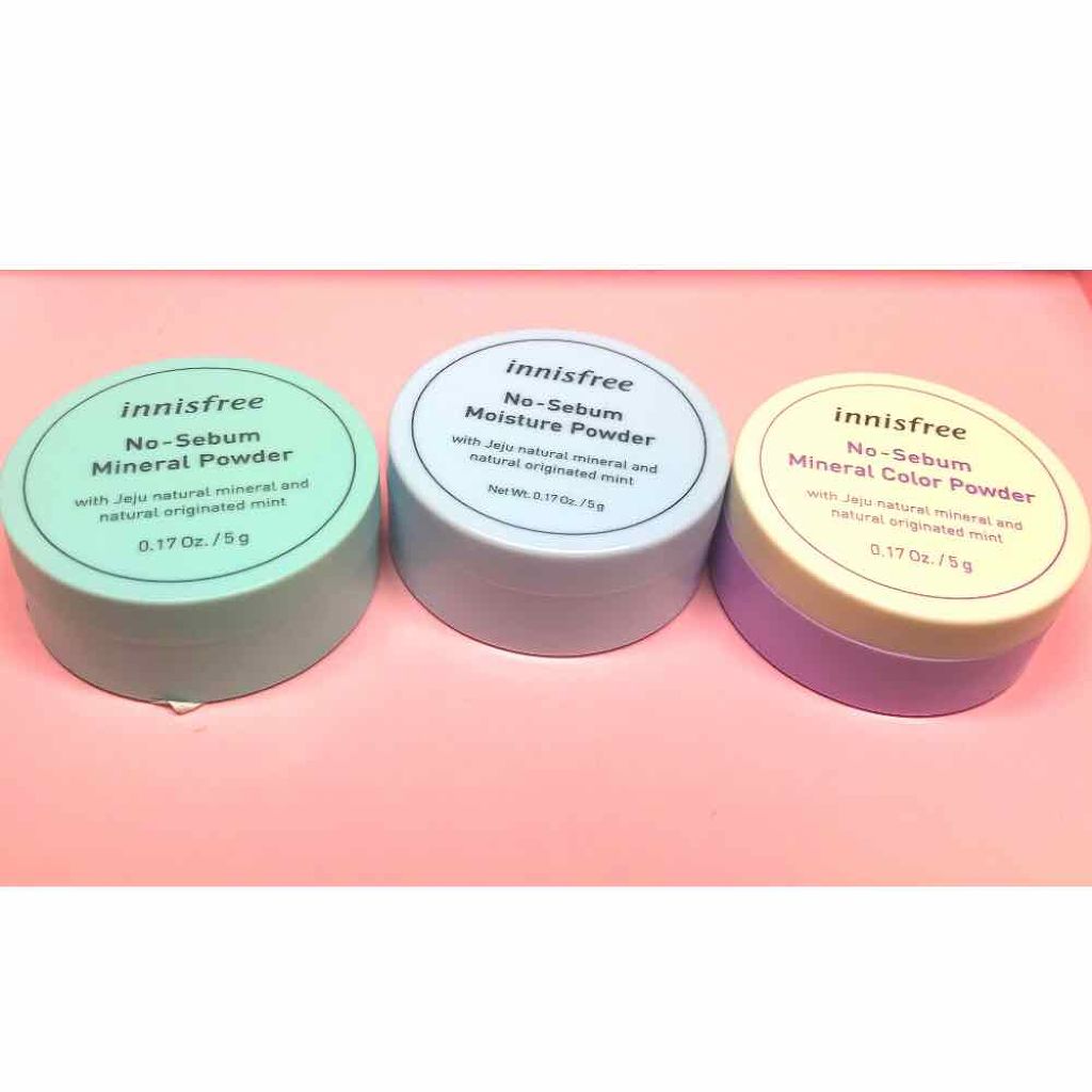 ノーセバム ミネラルパウダー/innisfree/ルースパウダーを使ったクチコミ(1枚目)
