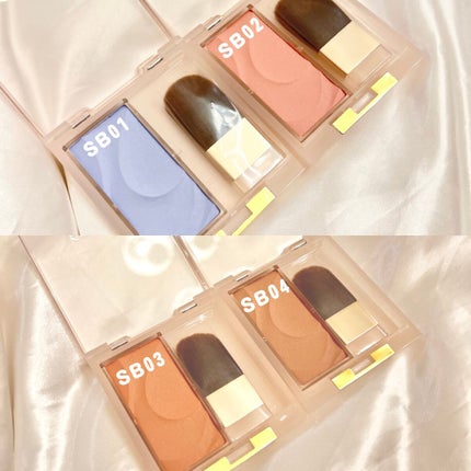 シームレストーン ブラッシュ/excel/パウダーチークを使ったクチコミ(3枚目)