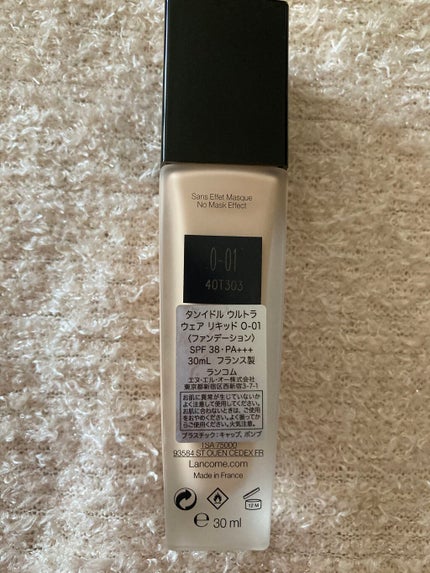 タンイドル ウルトラ ウェア リキッド/LANCOME/リキッドファンデーションを使ったクチコミ(2枚目)