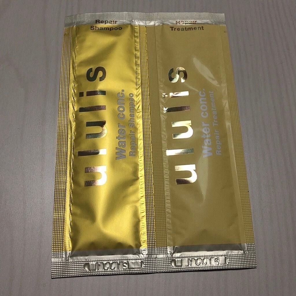 ウォーターコンク リペアシャンプー/ヘアトリートメント/ululis/シャンプー・コンディショナーを使ったクチコミ(1枚目)