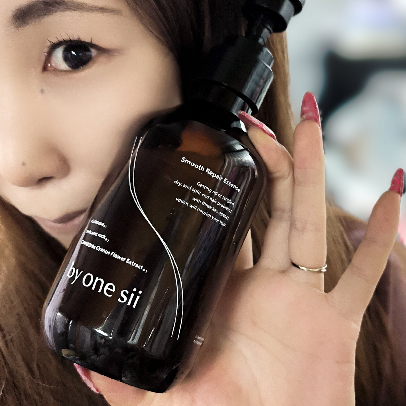 スムースリペアエッセンス/by one sii/サロンシャンプーを使ったクチコミ(5枚目)
