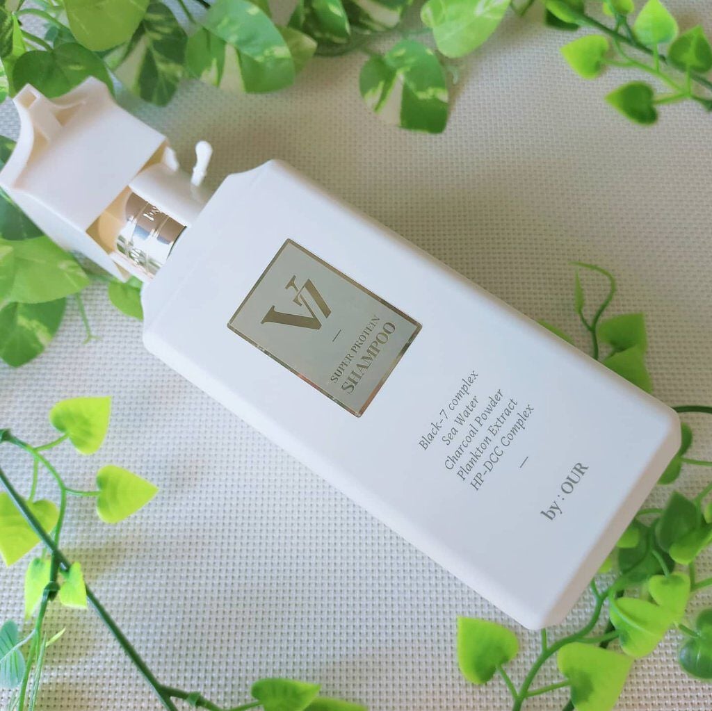 V7 スーパープロテイン シャンプー/by : OUR/サロンシャンプーを使ったクチコミ(1枚目)