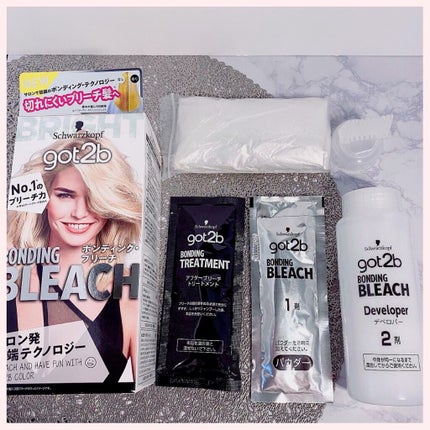 ボンディング・ブリーチ/got2b/ブリーチ剤を使ったクチコミ(3枚目)