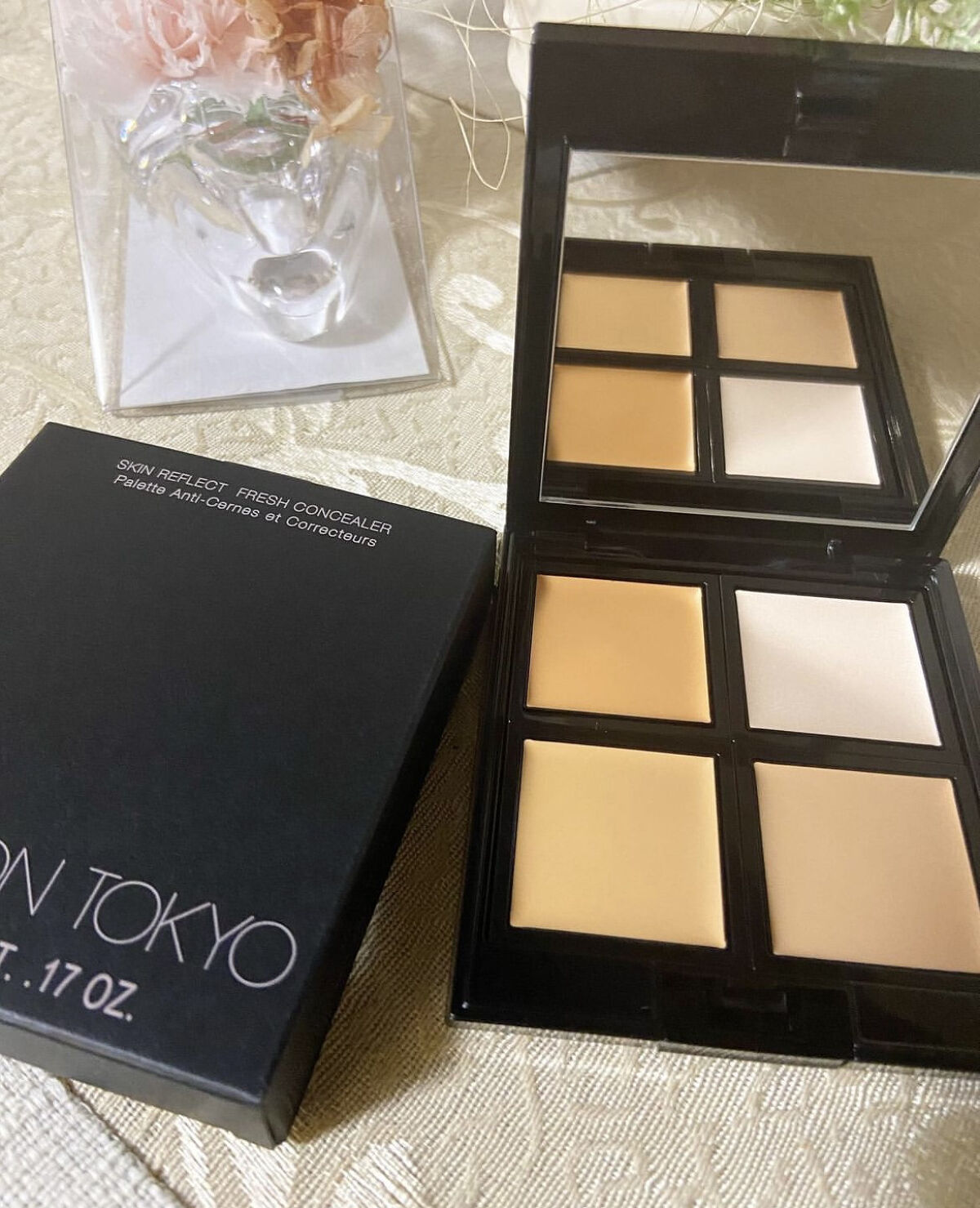 スキンリフレクト　フレッシュ コンシーラー/ADDICTION/パレットコンシーラーを使ったクチコミ（1枚目）