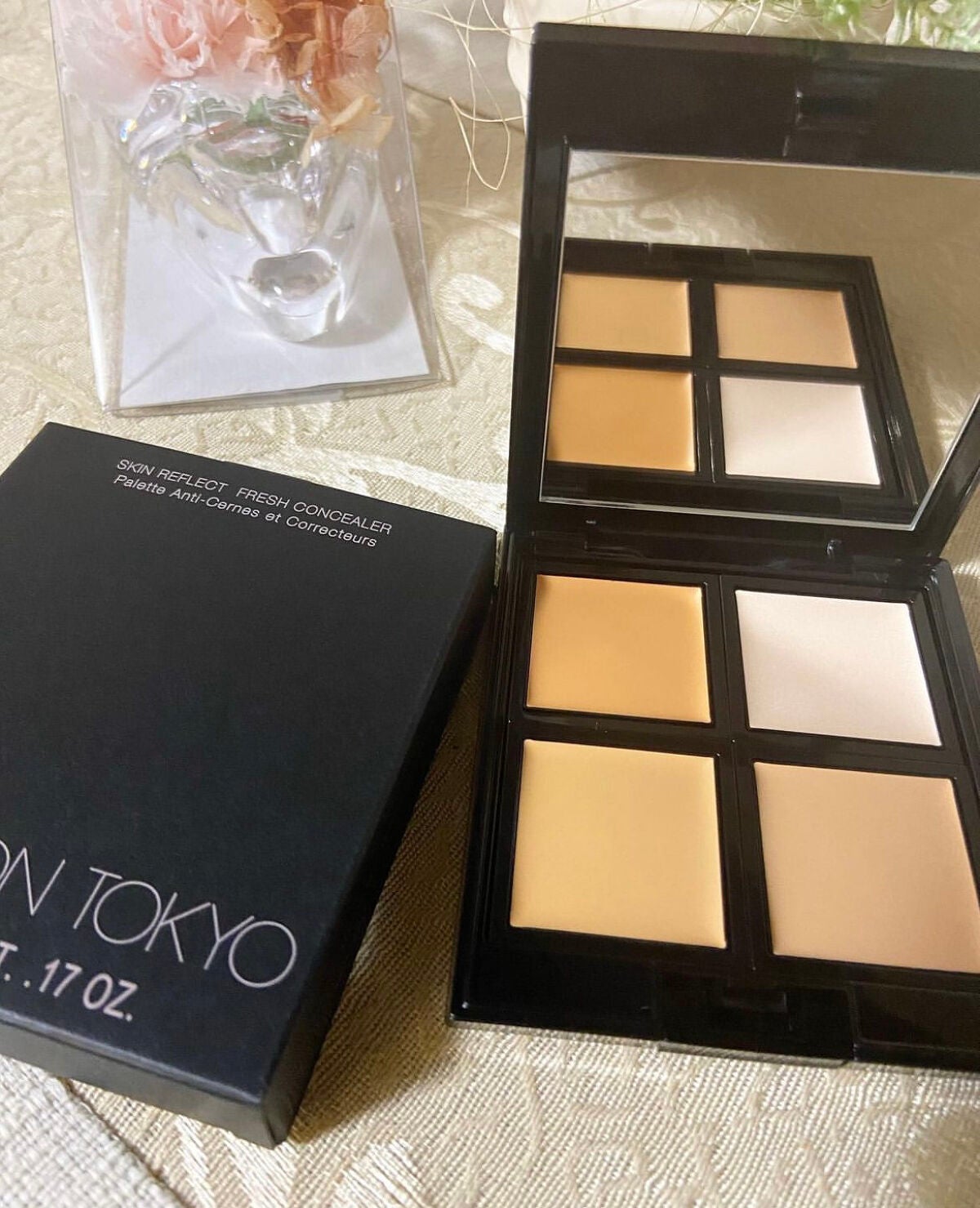 スキンリフレクト フレッシュ コンシーラー/ADDICTION/パレットコンシーラーを使ったクチコミ(1枚目)