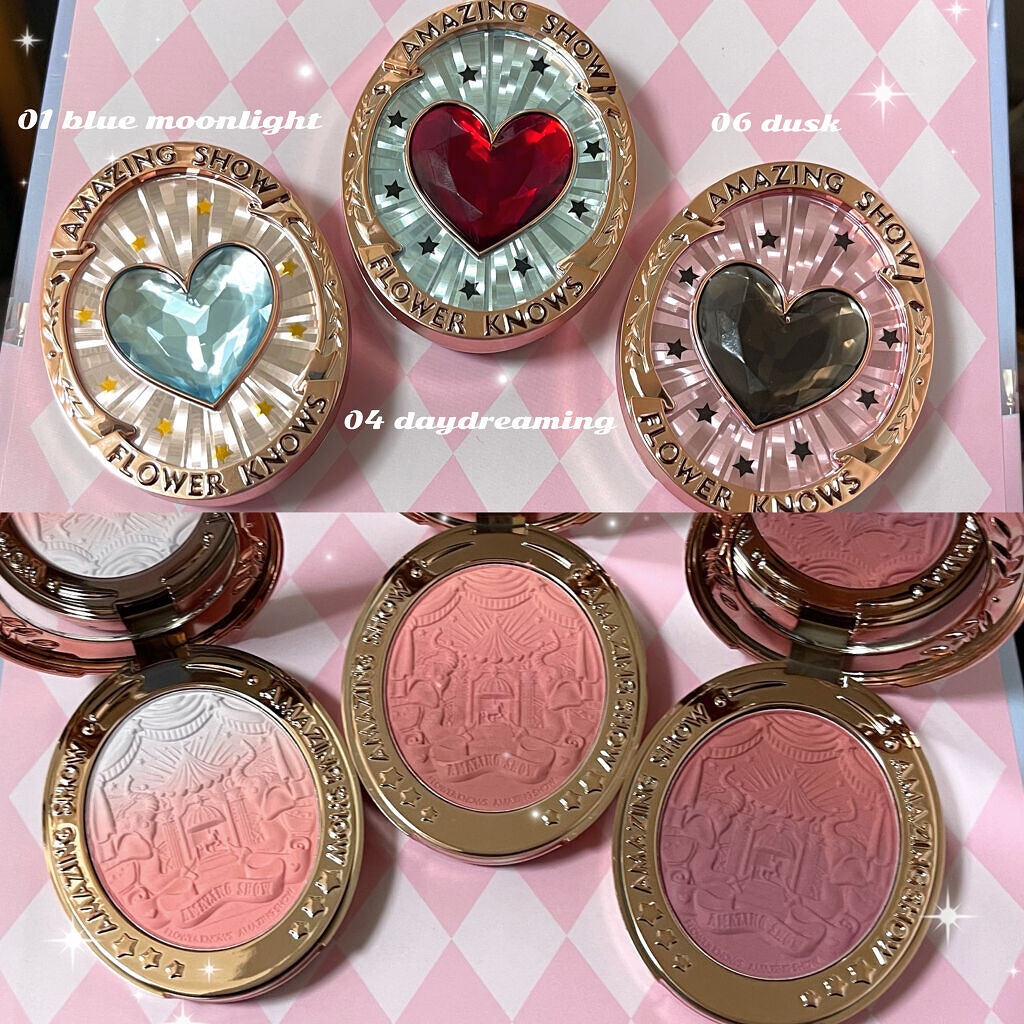 サーカスシリーズ グラデーションブラッシュ /FlowerKnows/パウダーチークを使ったクチコミ（2枚目）