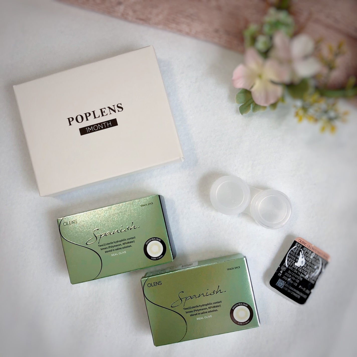 Spanish (スパニッシュ)/OLENS/カラーコンタクトレンズを使ったクチコミ(2枚目)