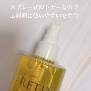 APLIN レチノールトナーのクチコミ「#PR #APLIN
毛穴やハリ弾力を優しくケアしてくれる
APLINのスプレー式レチノールト.....」（2枚目）