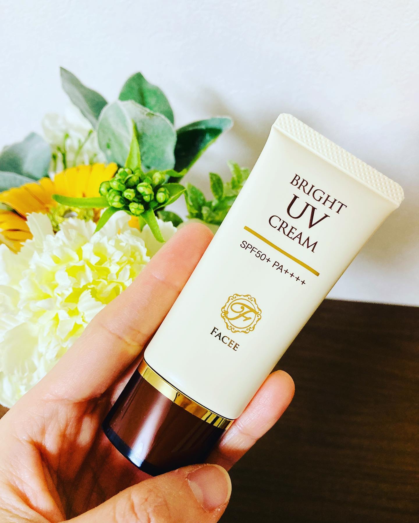 ブライトUVクリーム/Facee/日焼け止めクリームを使ったクチコミ（1枚目）