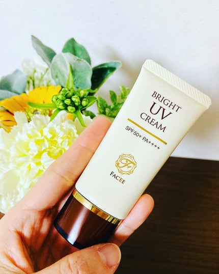 ブライトUVクリーム/Facee/日焼け止めクリームを使ったクチコミ(1枚目)