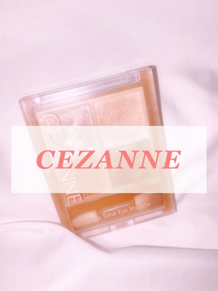 ベージュトーンアイシャドウ/CEZANNE/アイシャドウパレットを使ったクチコミ(1枚目)