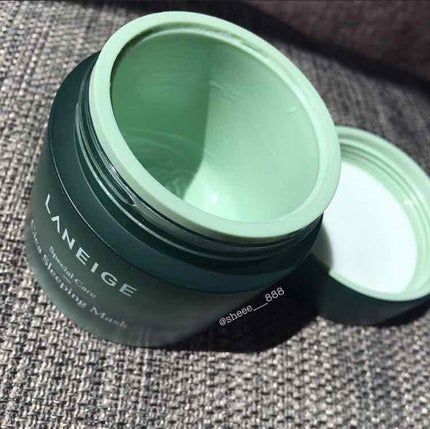 シカスリーピングマスク/LANEIGE/フェイスクリームを使ったクチコミ(1枚目)