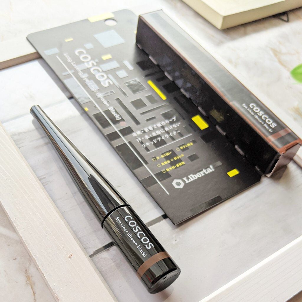 ロングラスティングアイライナー/COSCOS/リキッドアイライナーを使ったクチコミ(2枚目)