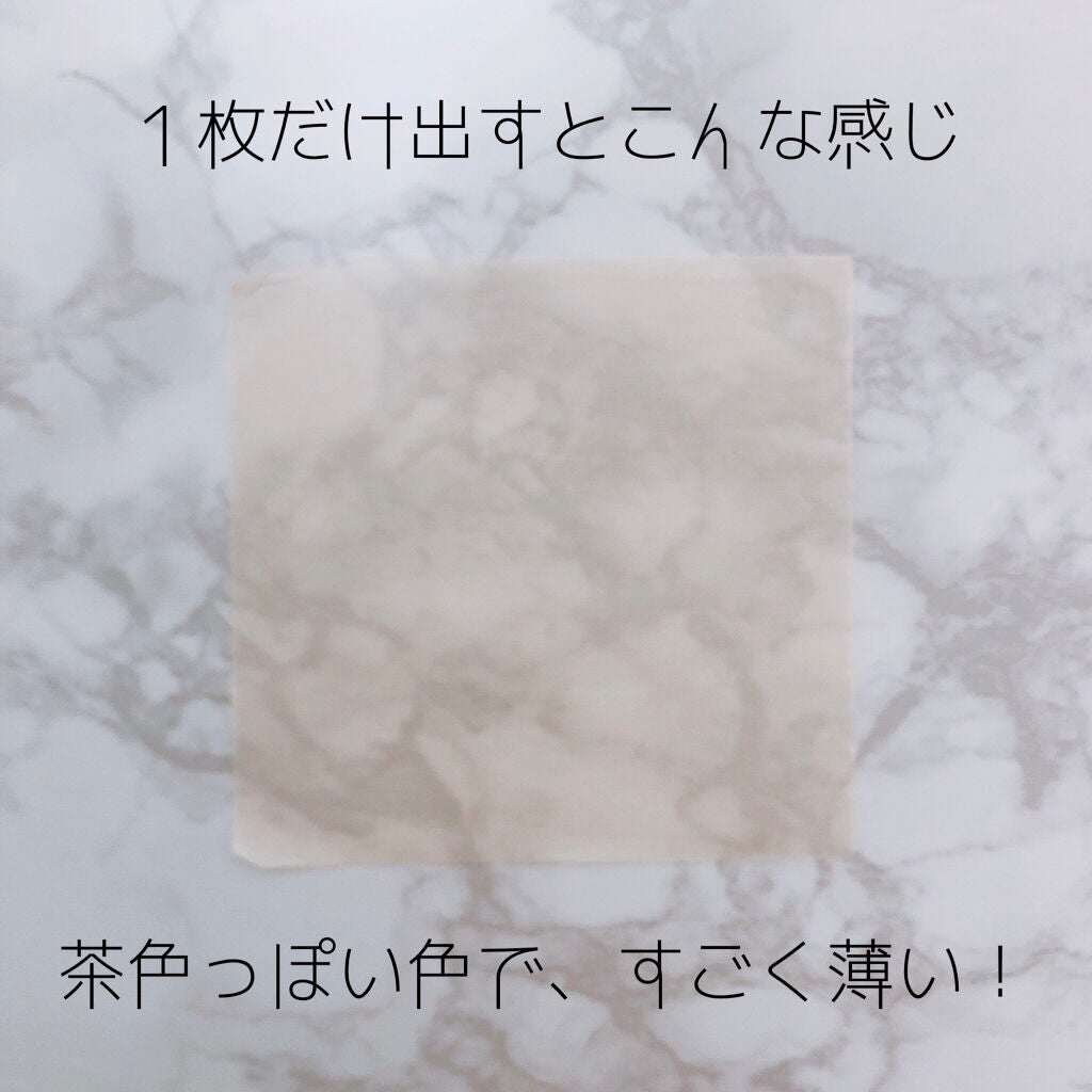 あぶらとり紙/よーじや/あぶらとり紙を使ったクチコミ(2枚目)