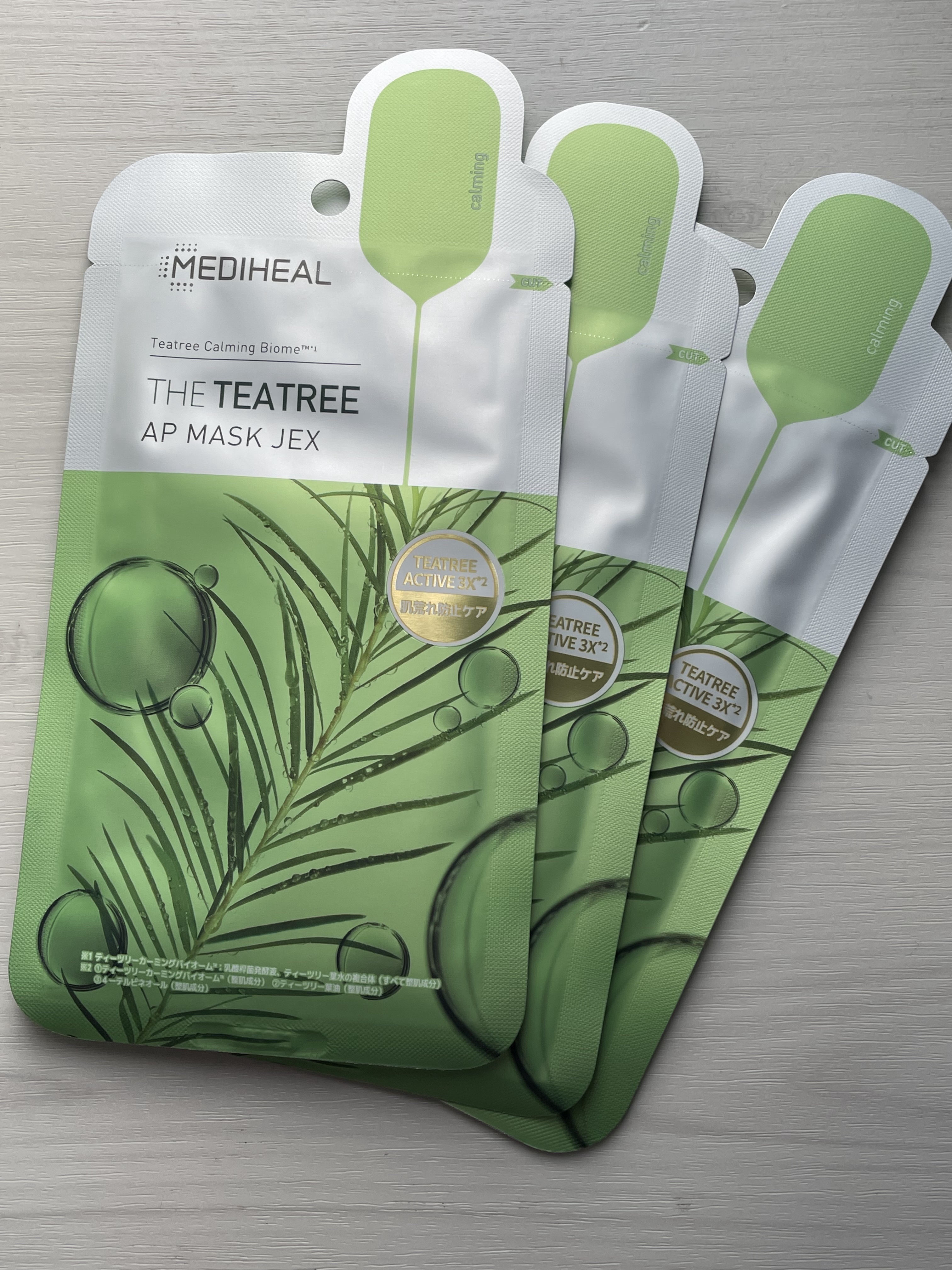 THE ティーツリー APマスク JEX/MEDIHEAL/シートマスク・パックを使ったクチコミ（1枚目）