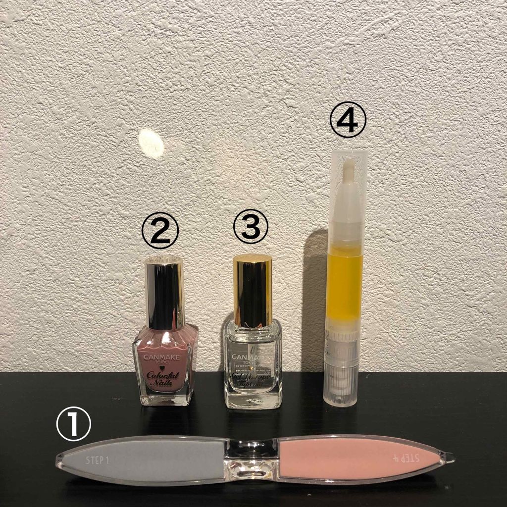 ジェルボリュームトップコート/キャンメイク/ネイルトップコートを使ったクチコミ（2枚目）