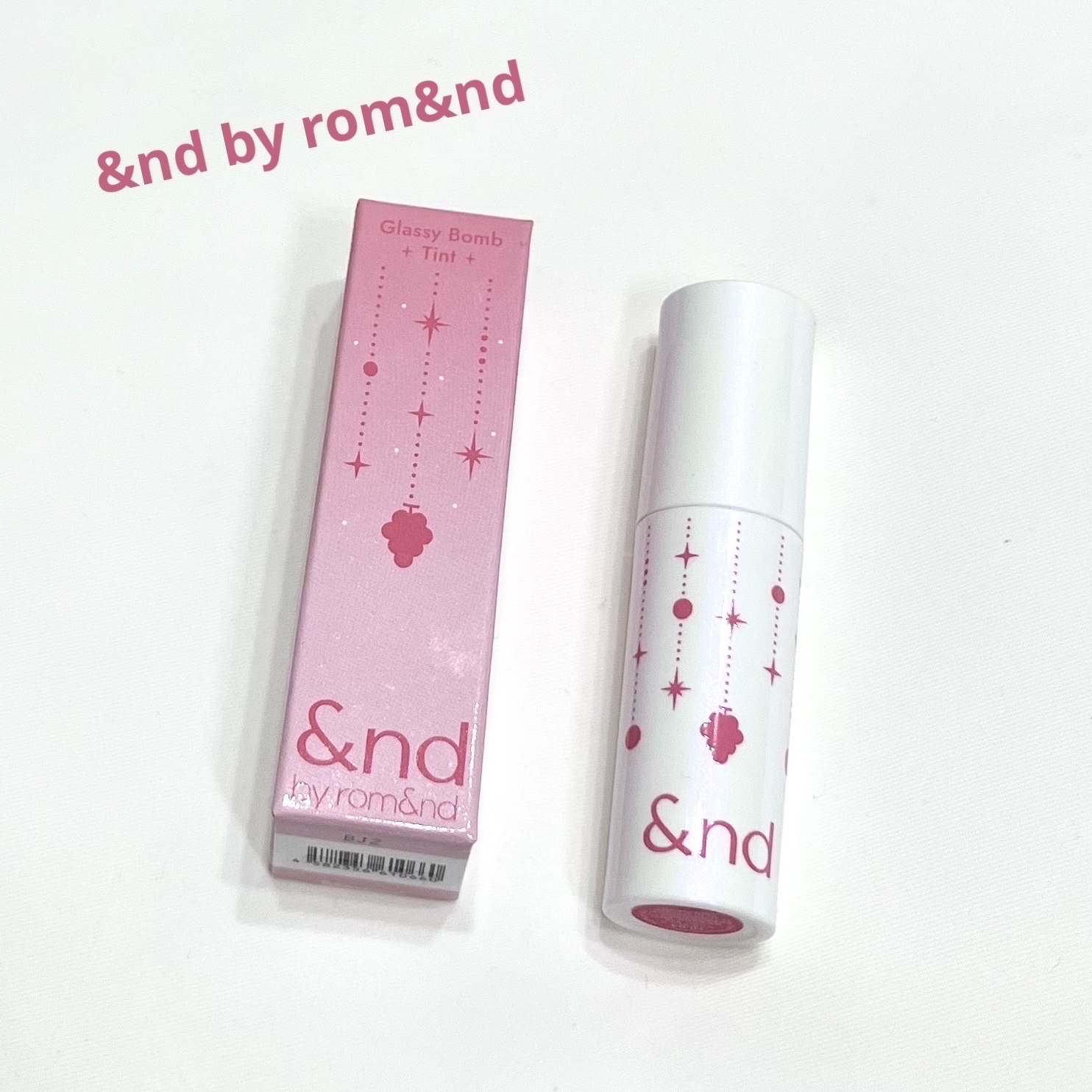 アンドバイロムアンド　グラッシーボムティント/&nd by rom&nd/リップティントを使ったクチコミ（1枚目）