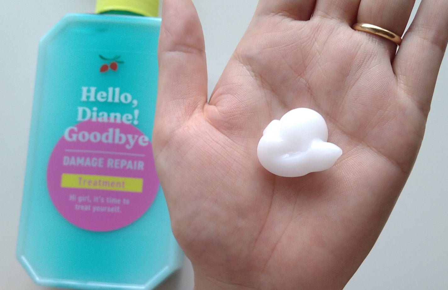 ハローダイアン グッバイ ダメージリペア シャンプー/トリートメント/ダイアン/市販シャンプーを使ったクチコミ(3枚目)