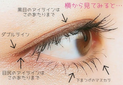 クリーミータッチライナー/キャンメイク/ジェルアイライナーを使ったクチコミ(3枚目)