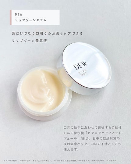リップゾーンセラム/DEW/リップマスクを使ったクチコミ(2枚目)
