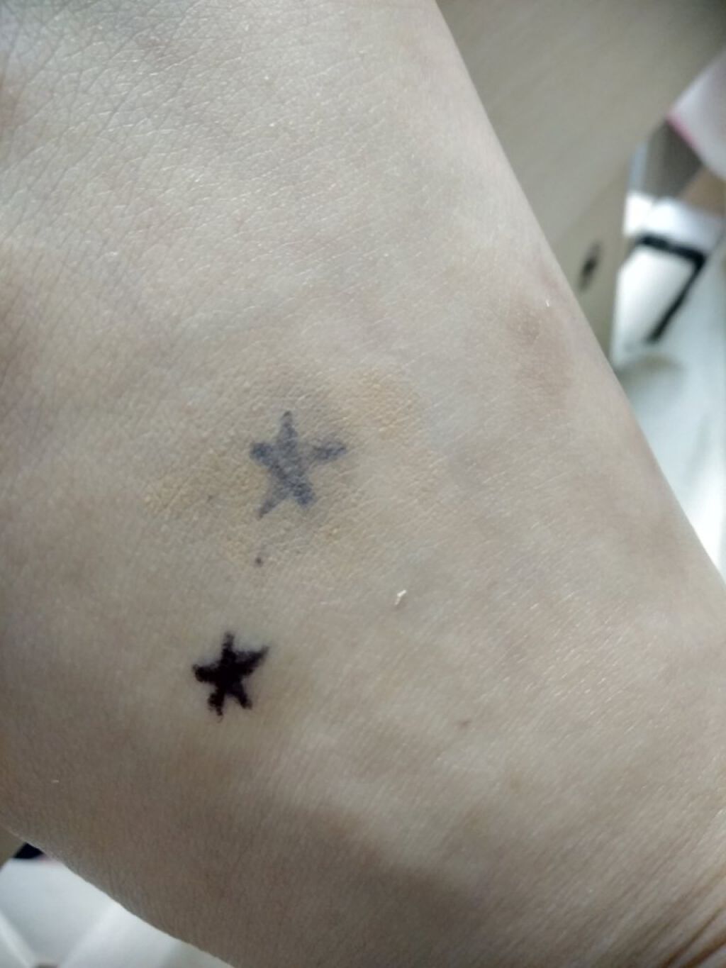 マスクプルーフファンデーションD/DAISO/リキッドファンデーションを使ったクチコミ(5枚目)