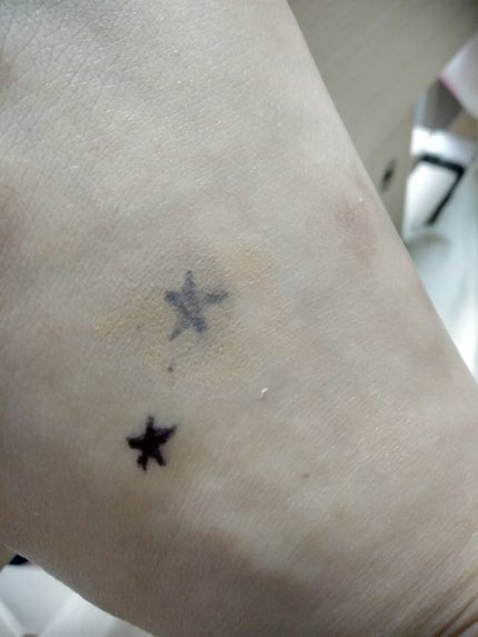 マスクプルーフファンデーションD/DAISO/リキッドファンデーションを使ったクチコミ(5枚目)