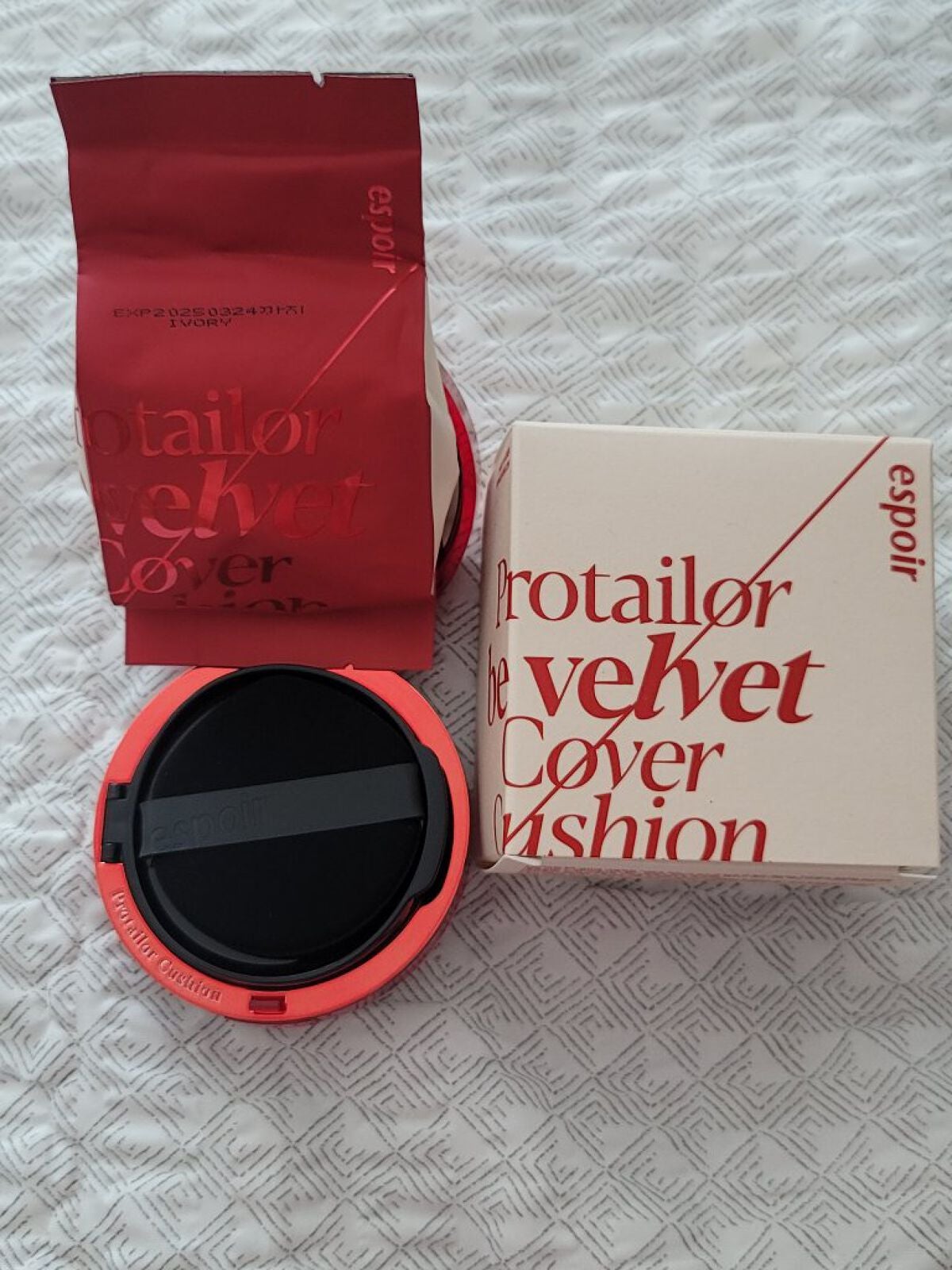 プロテーラービーベルベットカバークッション/espoir/クッションファンデーションを使ったクチコミ(3枚目)