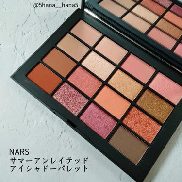 サマーアンレイテッド アイシャドーパレット/NARS/アイシャドウパレットを使ったクチコミ（1枚目）