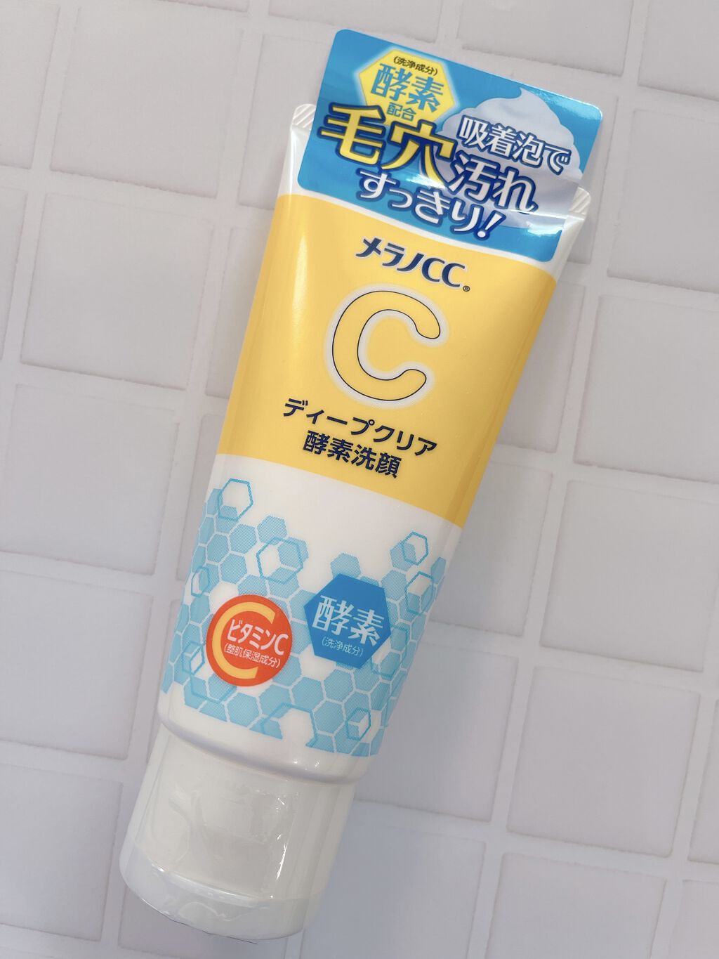 ディープクリア酵素洗顔	/メラノCC/洗顔フォームを使ったクチコミ（1枚目）