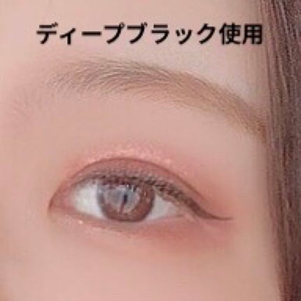 「密着アイライナー」ショート筆リキッド/デジャヴュ/リキッドアイライナーを使ったクチコミ(3枚目)