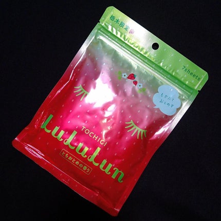 栃木ルルルン(とちおとめの香り)/ルルルン/シートマスク・パックを使ったクチコミ(1枚目)