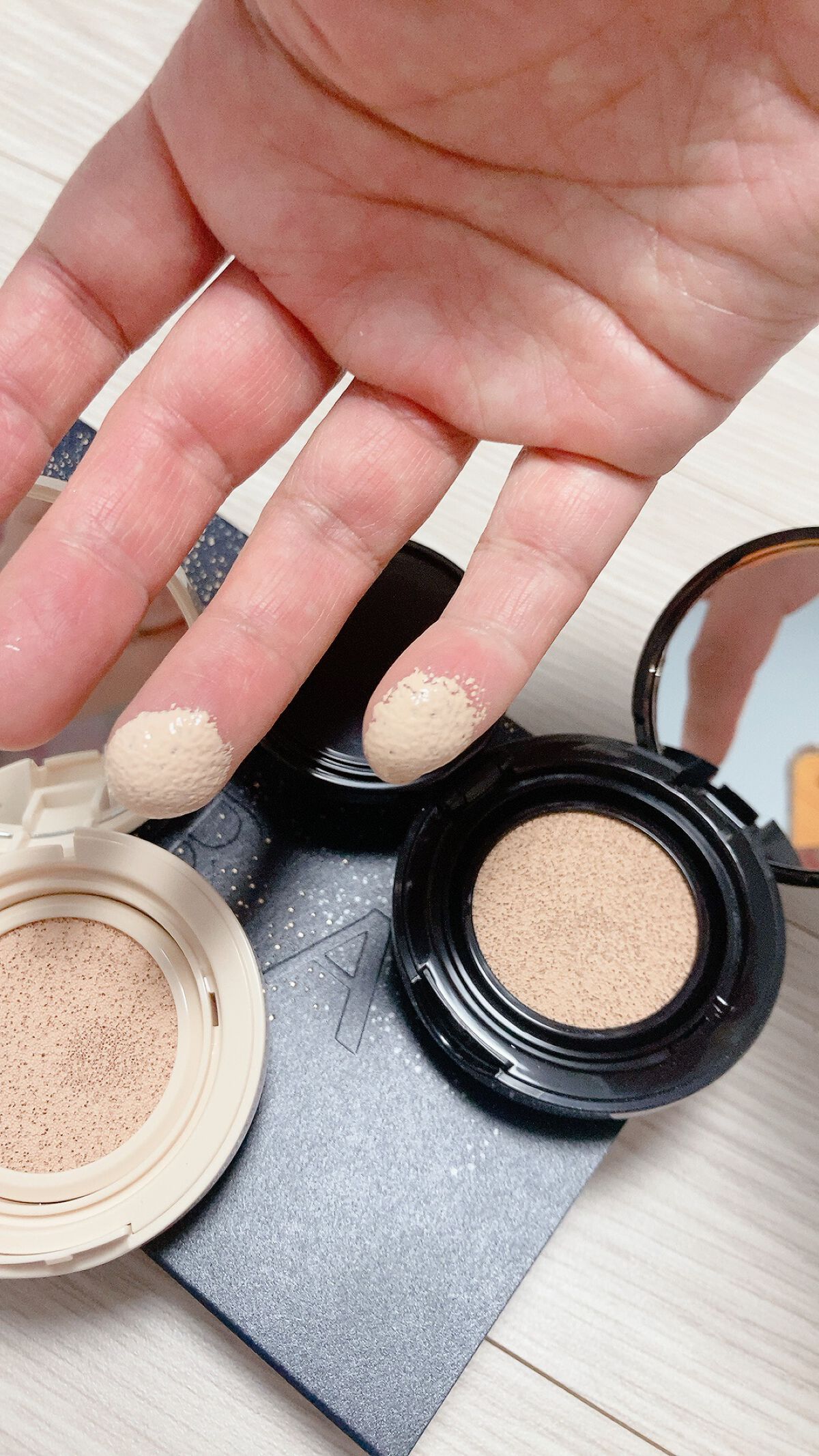 ブラック クッション/HERA/クッションファンデーションを使ったクチコミ(2枚目)