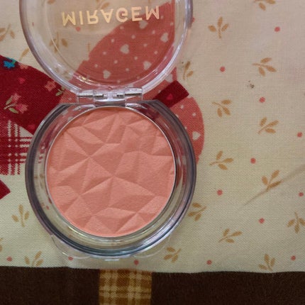 ヌーディージェムチーク/MIRAGEM/パウダーチークを使ったクチコミ(2枚目)