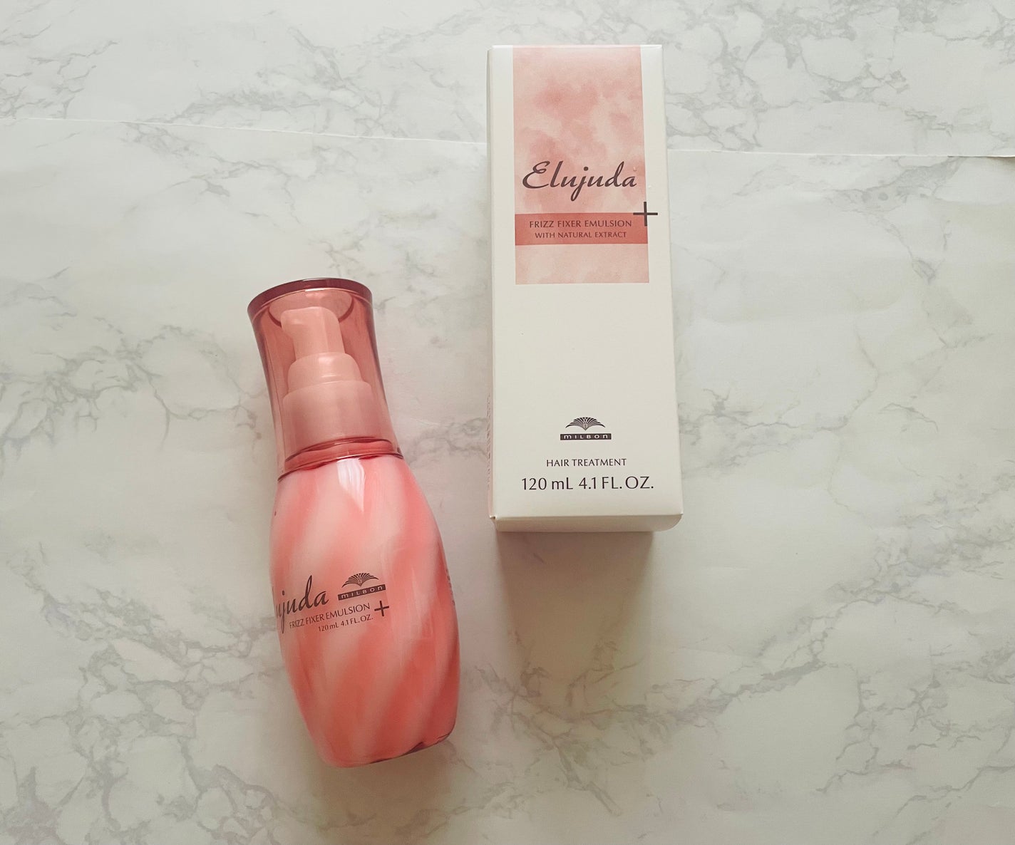 エルジューダ フリッズフィクサー エマルジョン+/ミルボン/ヘアミルクを使ったクチコミ(1枚目)