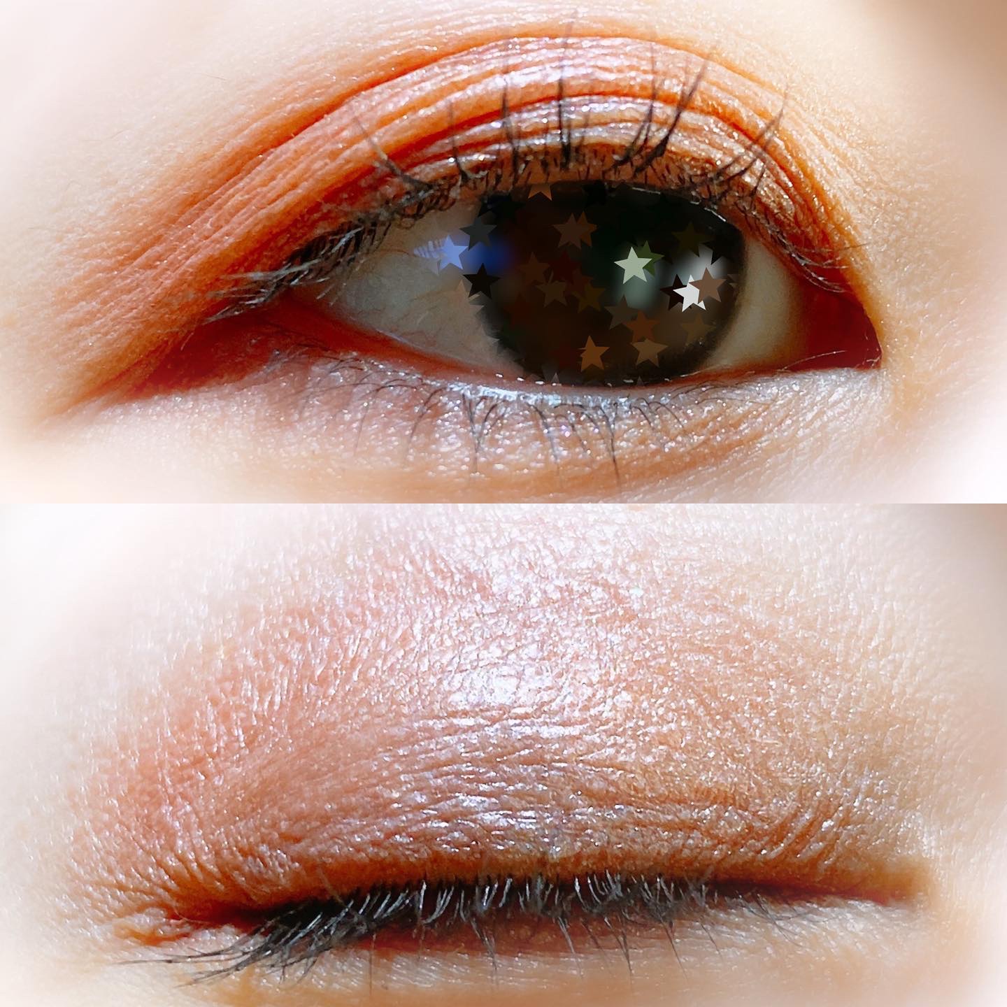 CHEER me COLOR アイシャドウ/セリア/アイシャドウパレットを使ったクチコミ（1枚目）