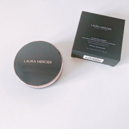 フローレス ルミエール ラディアンス パーフェクティング トーンアップ クッション FAIR ROSE/ローラ メルシエ/クッションファンデーションを使ったクチコミ(3枚目)