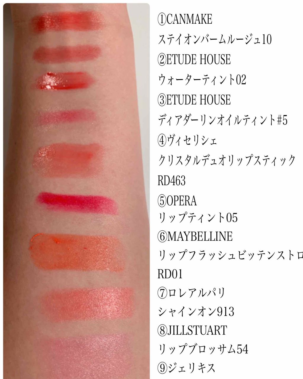 ウォーターティント/ETUDE/リップグロスを使ったクチコミ(2枚目)