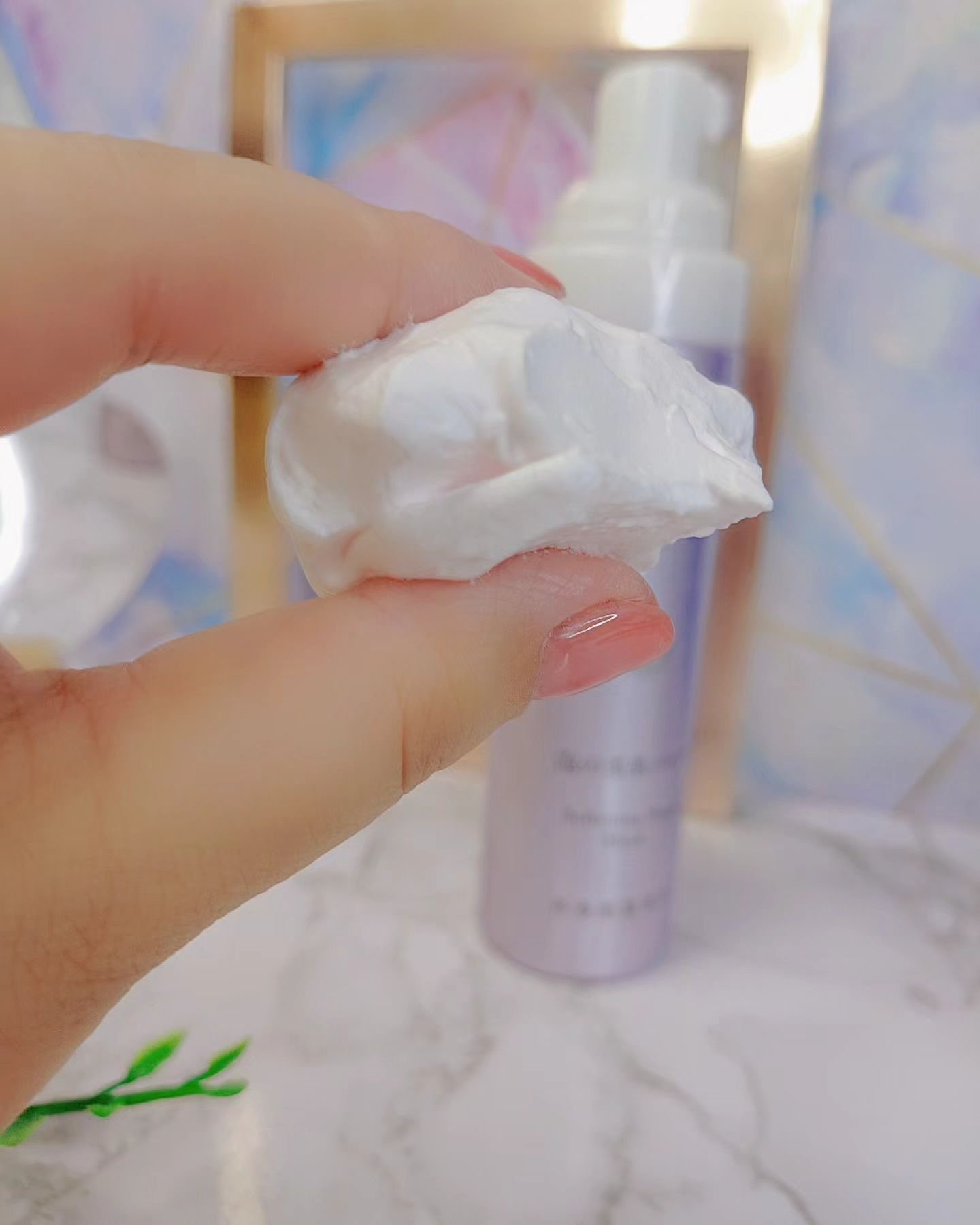 泡の柔肌パック/ドモホルンリンクル/洗い流すパック・マスクを使ったクチコミ（3枚目）