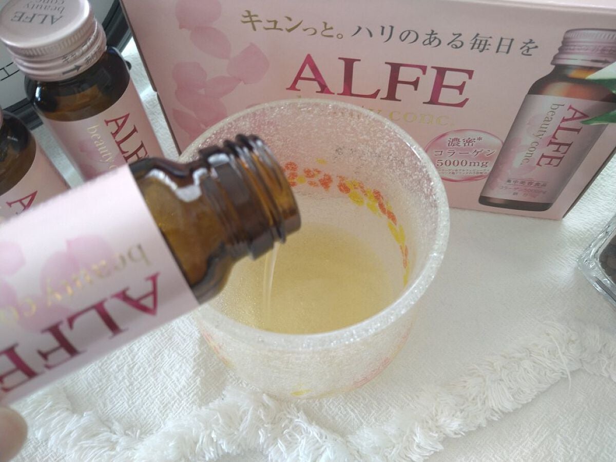 アルフェ ビューティコンク〈ドリンク〉W/アルフェ/美容ドリンクを使ったクチコミ(6枚目)